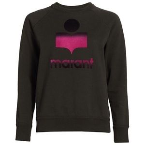 Isabel Marant Etoile Milly Ombre Logo Sweatshirt 38